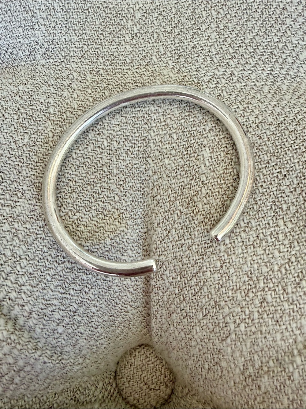 Silpada Retired Rare Skinny Cuff Silver Bracelet